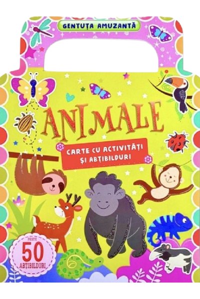 Editura Flamingo GD Puzzle cu animale amuzante, - Editura Flamingo