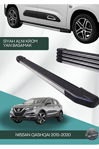 Yerli NİSSAN QASHQAİ 2015-2020 MODEL ALÜMİNYUM YAN BASAMAK