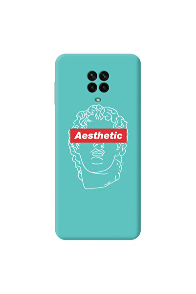 Other Xiaomi Redmi Note 9 Pro Aesthetic Turquoise Colored Silicone TPU Θήκη