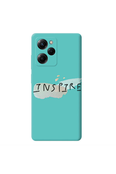 Other Xiaomi Poco X5 Pro Inspire Turquoise Colored Silicone TPU Θήκη