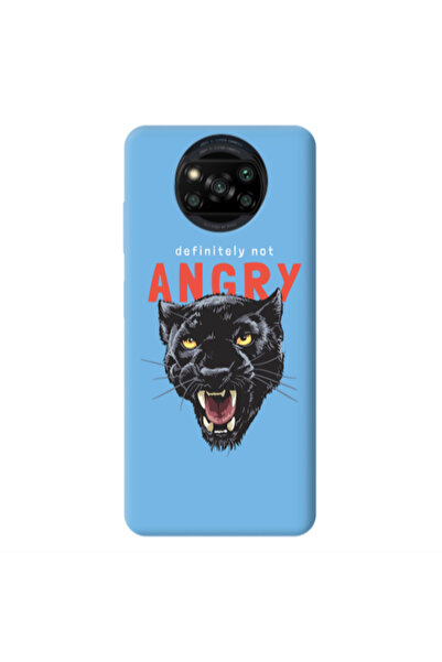 Other Xiaomi Poco X3 /X3 Pro Pointed teeth Blue Colored Silicone TPU Θήκη