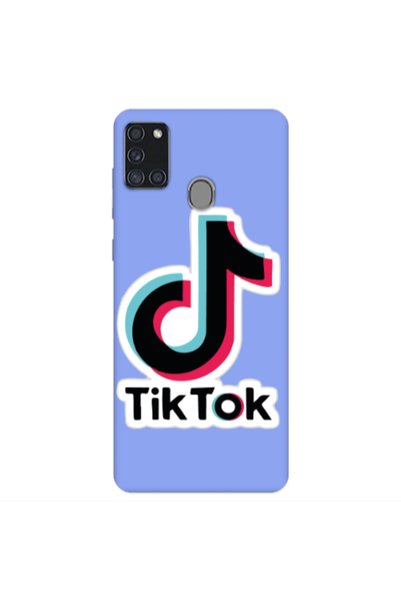 Other Samsung A21S Tik Tok Light Purple Colored Silicone TPU Θήκη