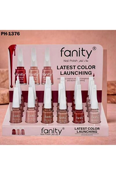 fanity Fante Luxurious Meaty Nail Polish Set 24 Pieces