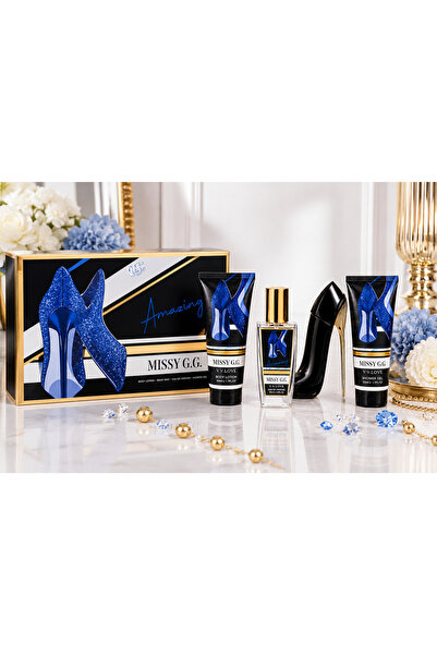 V.V LOVE Set Parfum 4 Piese Femei Missy G.G. Amazing – Cadou Elegant cu Parfu...