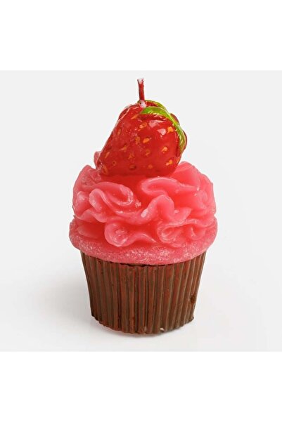 OEM Lumânare Decorativă 3D, Model Cupcake, Cadou Drăguț și Decor de Efect, Ø5...