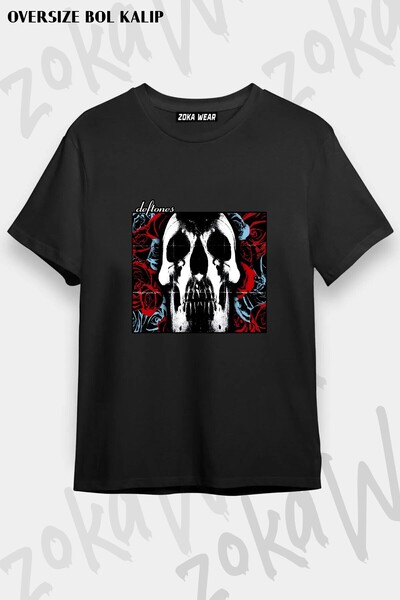 ZOKAWEAR Μπλουζάκι Unisex Loose Fit Deftones v6 με στάμπα