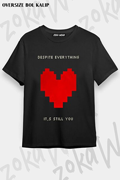 ZOKAWEAR تي شيرت مطبوع للجنسين من نوع Undertale Sans v18