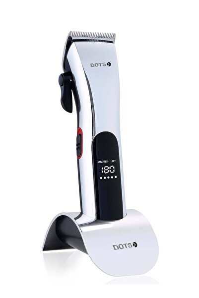 DOTS Electric Shaver 3.5W, 4 Blade Settings, Silver and Black, EH-LE01