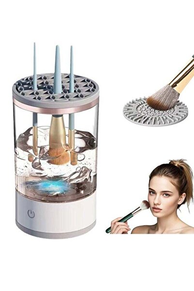 Arabest Electric Makeup Brush Cleaner,Rechargeable,Quick,Efficient,for Deep C...