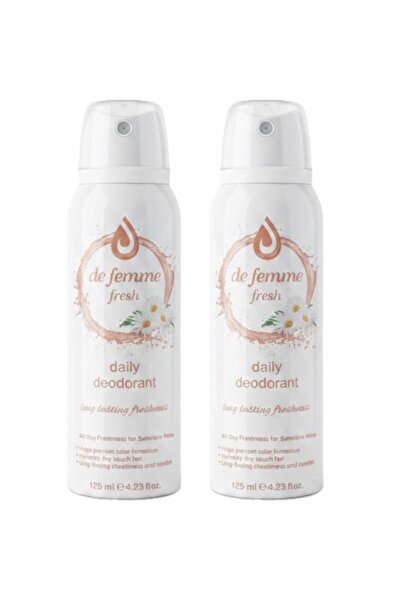 De Femme 2 Adet Fem Fresh Daily İntim Genital Bölge Deodorant 125 Ml