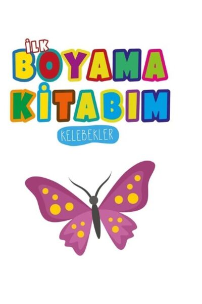 Yağmur Çocuk My First Coloring Book - Butterflies