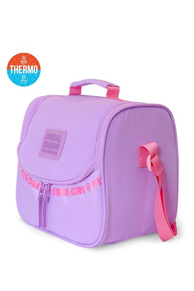 Coral High Blue Lilac Pink Thermo Lunchbox 27415