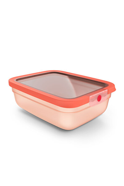 TEFAL Casserole ONEClick N1211410, 2.3 L, plastic, închidere 100% etanșă, por...