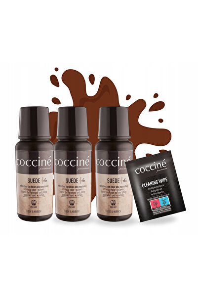 Coccine Kit de renovare a incaltamintei, Coccine, 3x detergent lichid pentru ...