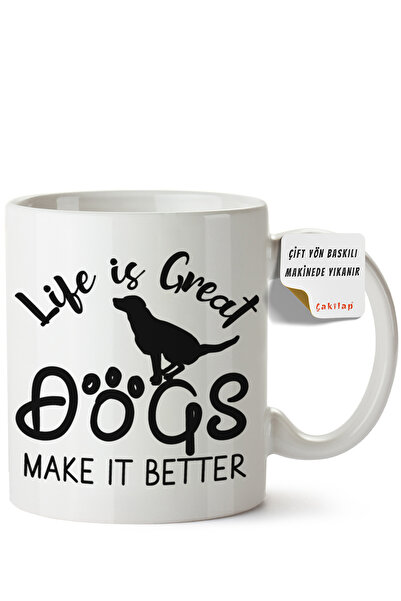 ET ERTAPASSAGE original creative designs Dog Design Printed Porcelain Mug (Do...
