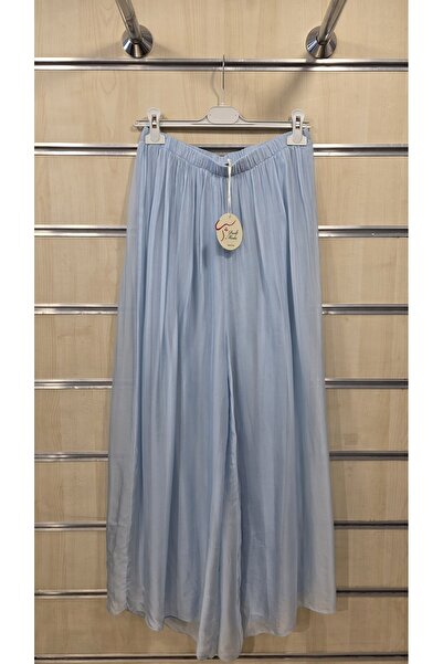 Park Moda Pantaloni din mătase italiană