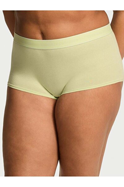 Victoria's Secret Logolu Pamuklu Boyshort Külot
