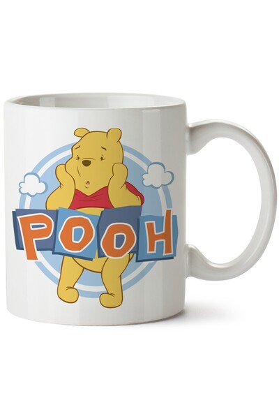 ET ERTAPASSAGE original creative designs Winnie the Pooh Printed Porcelain Mu...