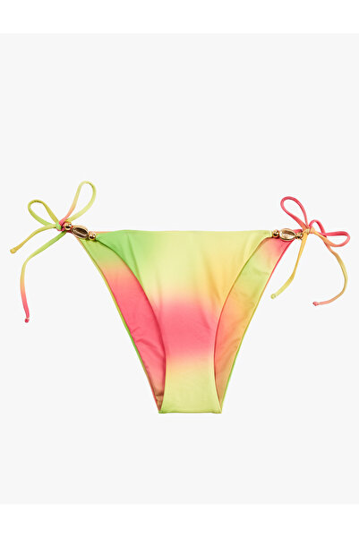Koton Aksesuar Detaylı Bağlamalı Yanları İpli Bikini Altı