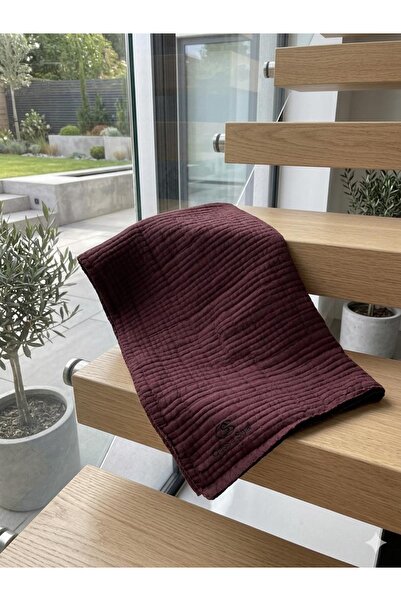 QASSA SHAL Red Brown Shawl