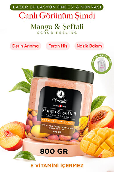Smoothly Mango & Şeftali Aromalı Canlandırıcı & Yumuşatıcı El Ayak Ve Vücut B...