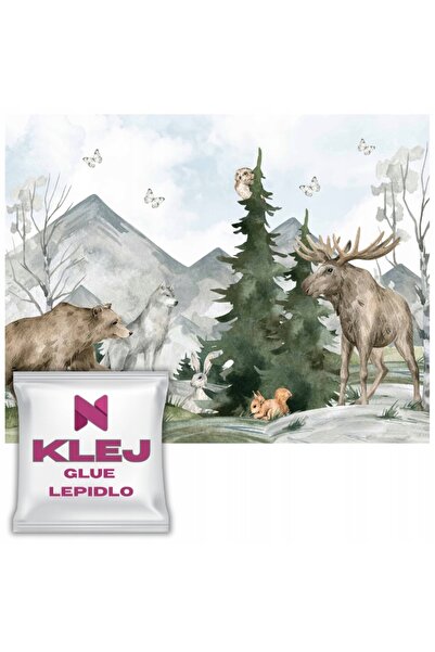 Naklejkomania Fototapet Cu Animale Din Padure Pentru Camera Copiilor 148x220