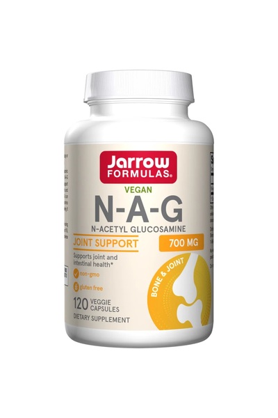 Jarrow Formulas Nag / N-Acetyl Glucosamine 700 Mg 120 Veg. Capsules