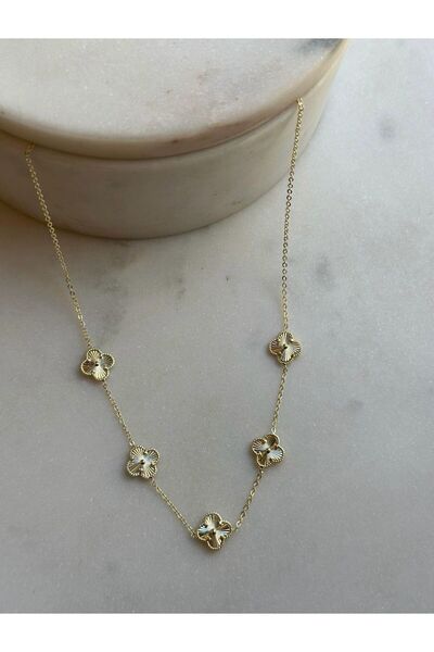 14 K YONCA GOLD KOLYE ALTIN KAPLAMA ÇELİK