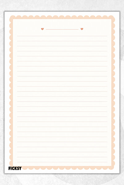 Ficksy A4 Notepad Lined Notebook - 50 Sheets - Memopad - Notepad - Notepad - ...
