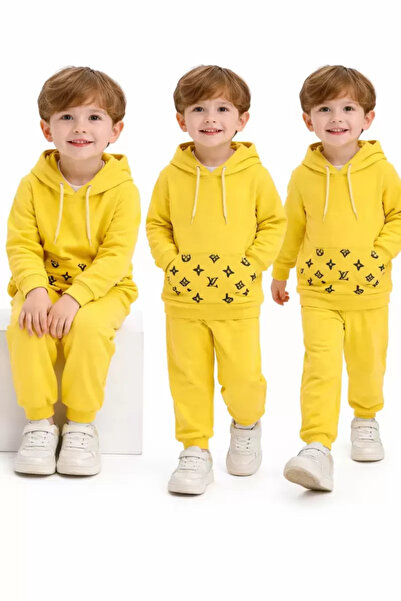 northcity n طقم أطفال بغطاء للرأس من عمر 2-5 سنوات - مضاد للحساسية، مزود بأزر...