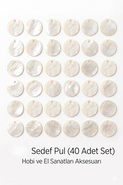 sgshobby Çanta Pulu 2 cm (40 Adet Set) Krem Rengi - Çanta, Cüzdan Süsleme ve ...