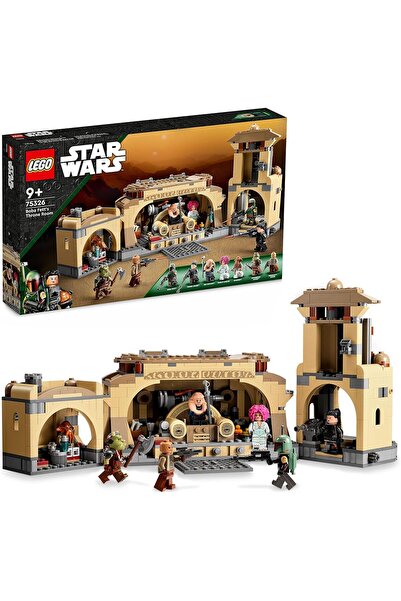 LEGO 75326 Star Wars Boba Fett’s Throne Room Buildable Toy for Kids 9 Plus Ye...