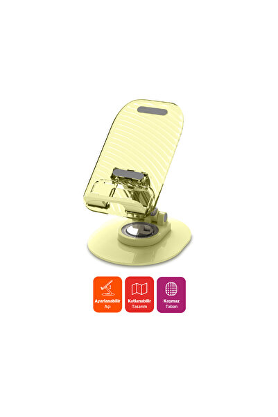Polosmart حامل الهاتف والكمبيوتر اللوحي PSM143 60 °   قابل للتعديل بسعة حمل ت...