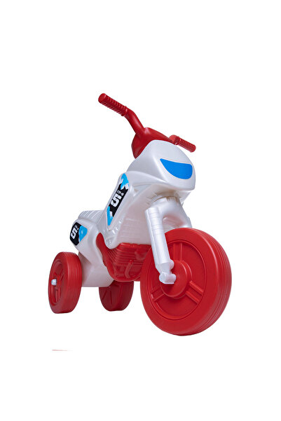 Enduro Bicicletă fără pedale Mini alb/roșu, 1-3 ani