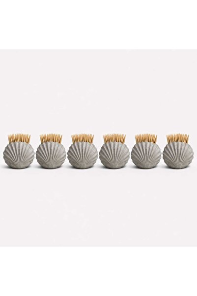 Karra Art Seashell Shaped Toothpick Holder 2 Pack