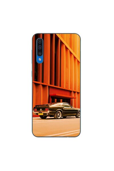 OEM Husa compatibila cu Samsung Galaxy A30S, A50 Silicon Gel Tpu Model Mustan...