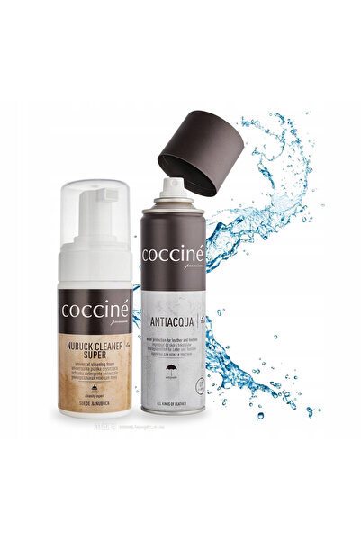 Coccine Kit de impregnare si curatare pentru incaltaminte din piele intoarsa ...