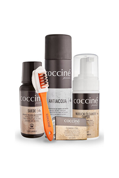 Coccine Kit de curatare si impregnare pentru piele intoarsa si nubuc, Coccine...