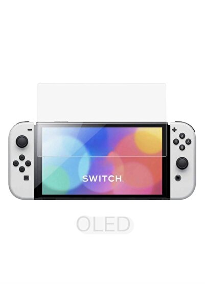 JOYCOR Switch OLED Uyumlu Kırılmaz Cam Ekran Koruyucu - Ultra Dayanıklı Tempe...