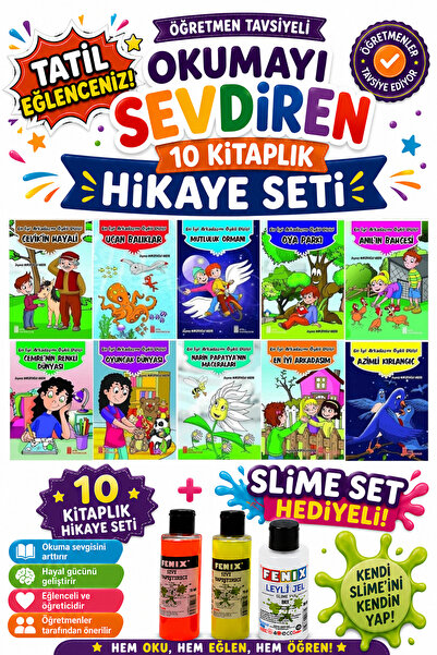 Ata Yayıncılık 2.Sınıf Öğretmen Tavsiyeli Okumayı Sevdiren 48 Sayfa 10 Kitapl...