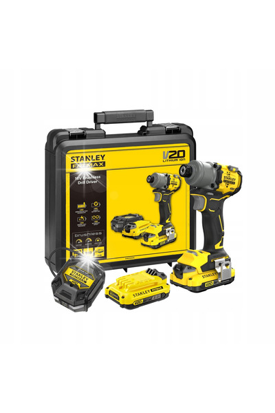 STANLEY SINCE 1913 Cheie de impact cu acumulator V20 2*2.0AH SFMCF8300D2K STA...