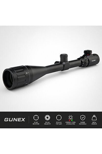 6-24x50 AOEG 25.4mm Aydınlatmalı Dürbünü
