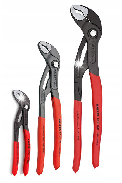 Knipex SET CLEȘTI COBRA 3BUC. 00 20 09 V02
