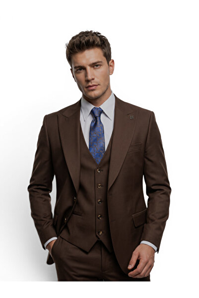 HERMOSE Signature |   Bitter Brown Vest Suit