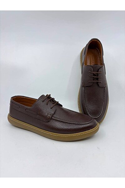 Papuccu Brown Men's Leather Shoes