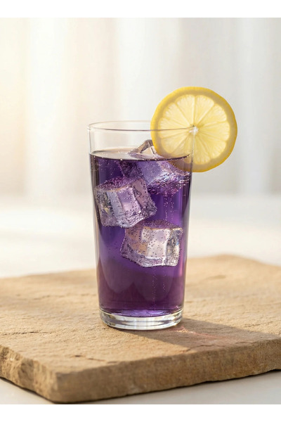 Altijara Glass Soft Drink Cup 490ml Cafe Cold Drink Cup 1 Piece Glass Cup