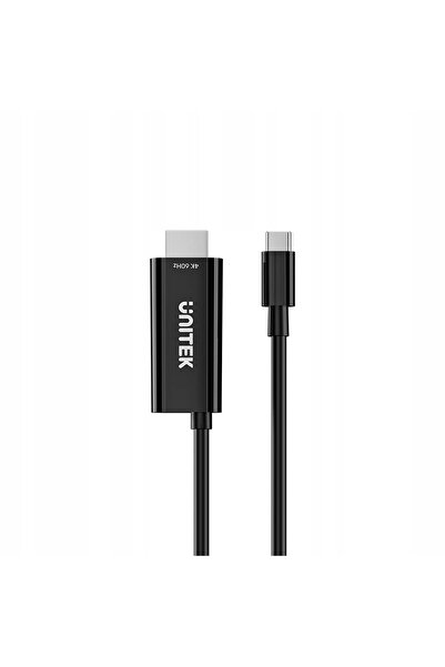 Unitek Cablu USB-C la HDMI 4K@60Hz cu port USB-C PD 100W