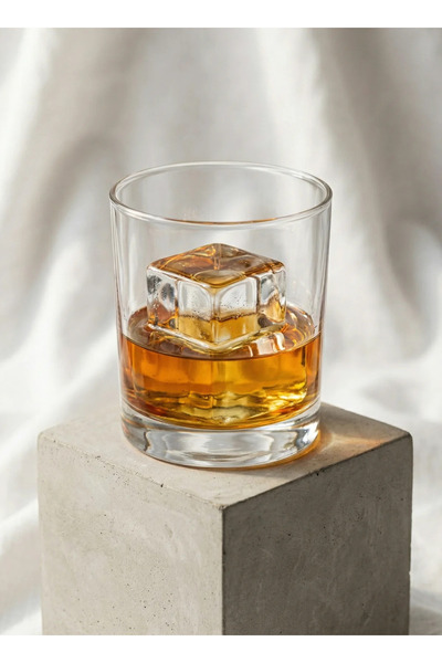 Altijara Glass Whiskey Glass Water Glass Soft Drink Glass 280ml 1 Piece Glass...