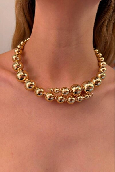 Charmist Steel Orbit Choker Necklace