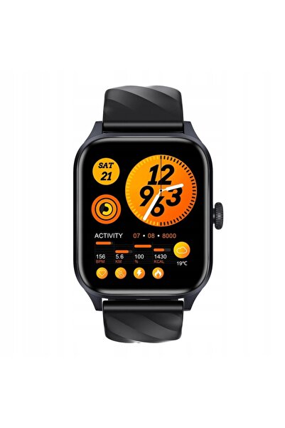 NO BRAND Smartwatch Weofly Active negru TFT Bluetooth 260mAh elegant